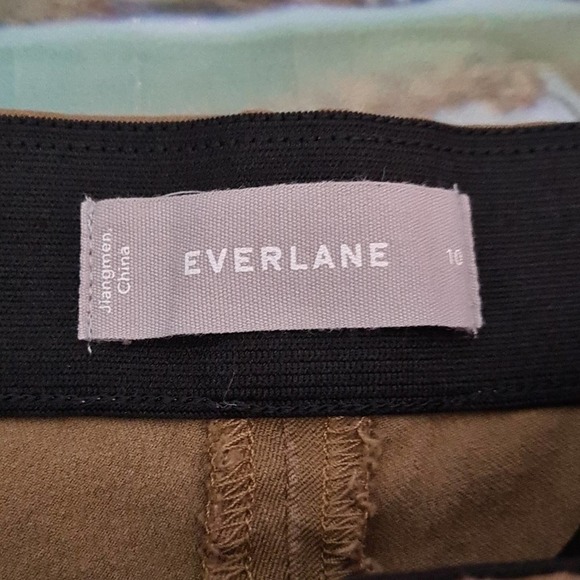 Everlane Tan Pants Size 10 - Picture 3 of 6